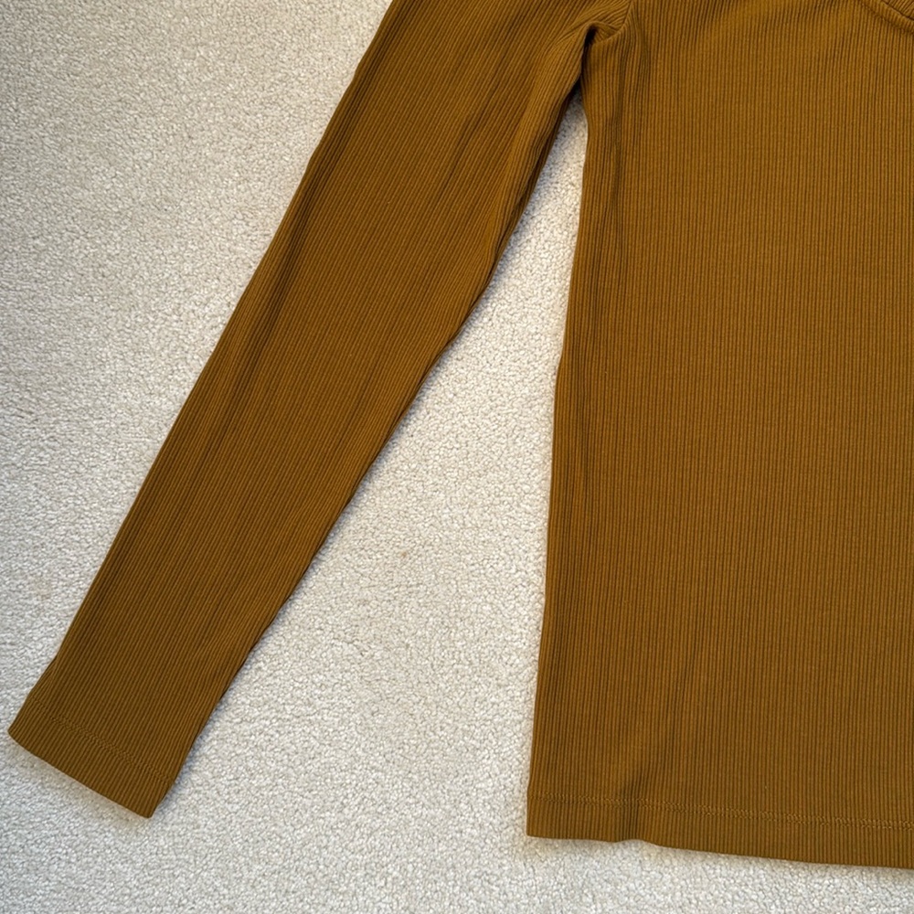 J.Crew Scoop Neck Ribbed Top - Picture 3 of 5